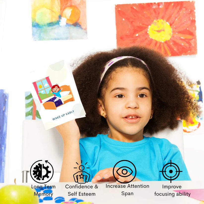 PiK A BOO Good Habits Flash Cards | Early Learning for Toddlers & Kids