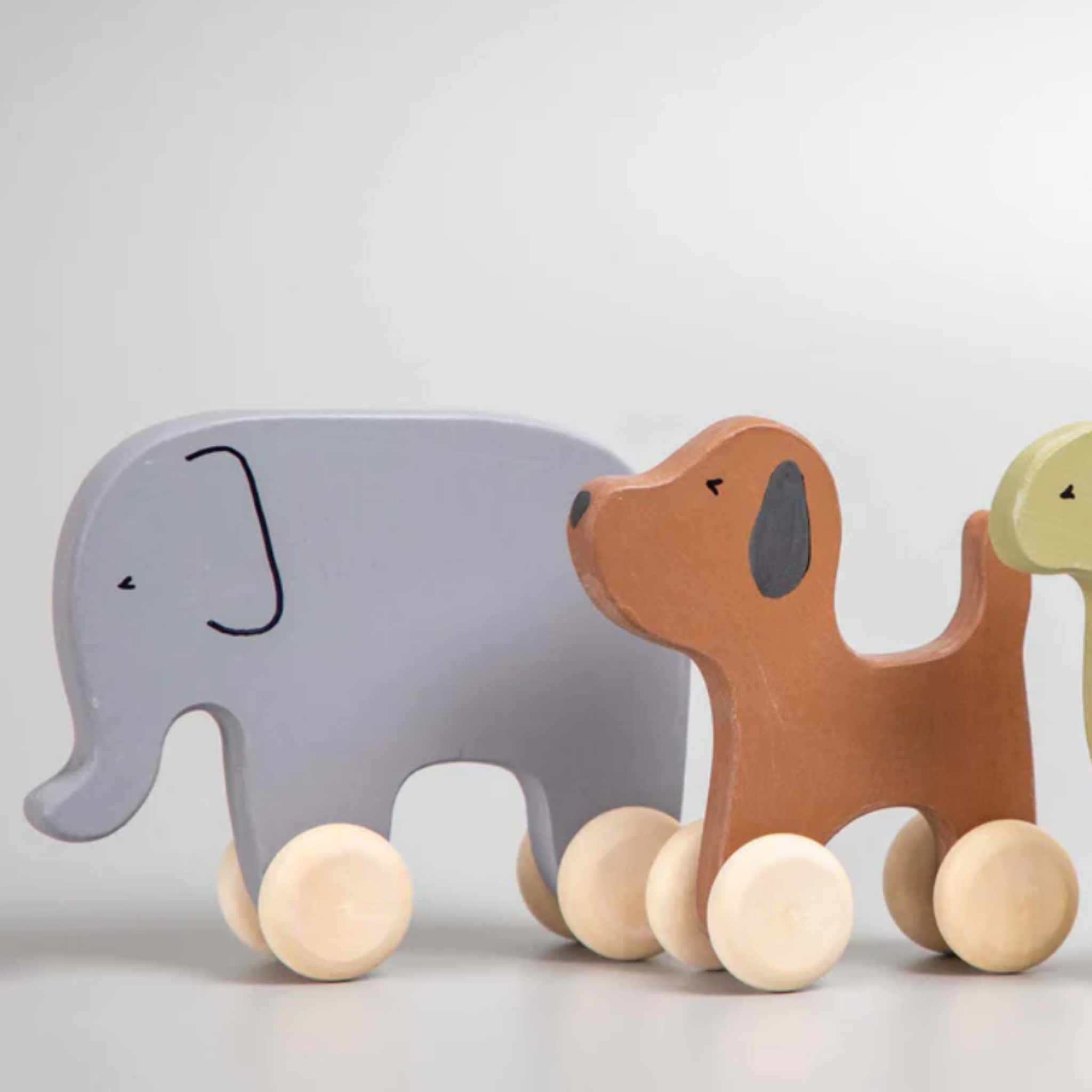 Birch & Bug Elephant Roller Toy