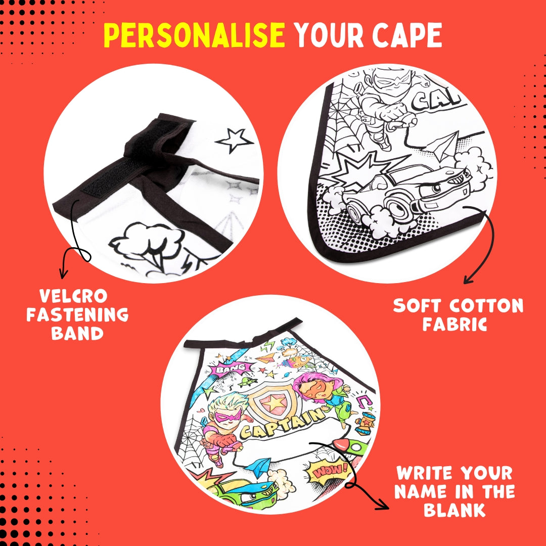 PepPlay My Superhero Cape (An Imaginative Play Kit)