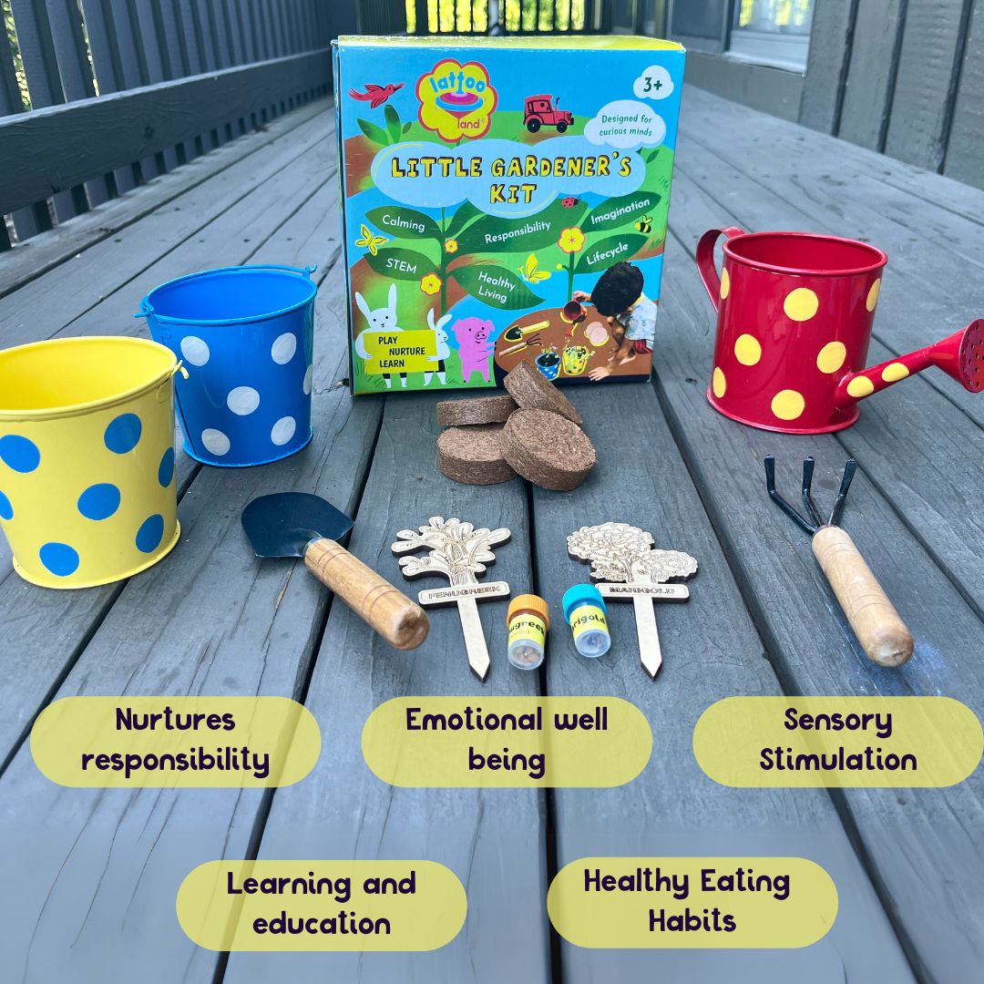 LattooLand Little Gardener's Kit/ Sand Toys Kit