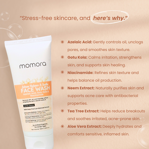 Momora Sebum Balance & Soothe Face Wash - The Mom Store