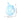 6 pcs Pastel Blue double Candy land themed Christmas Tree Ornaments - XMAS TREE ORNAMENTS