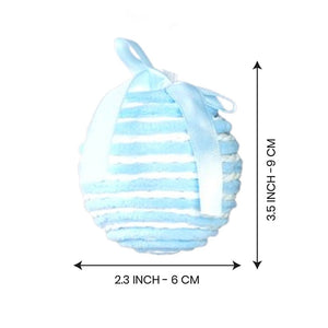 6 pcs Pastel Blue double Candy land themed Christmas Tree Ornaments - XMAS TREE ORNAMENTS