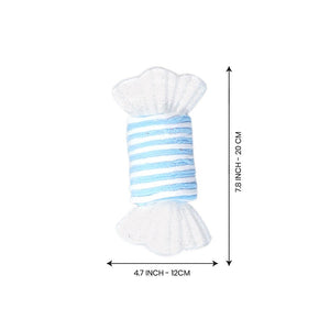 6 pcs Pastel Blue double Candy land themed Christmas Tree Ornaments - XMAS TREE ORNAMENTS