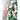 6 pcs Trio Candyland themed Christmas Tree Ornaments - XMAS TREE ORNAMENTS
