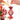 60 pcs Red & White Candy Donuts theme, Christmas Ball Tree ornaments XMAS Decoration Set - Little Surprise Box60 pcs Red & White Candy Donuts theme, Christmas Ball Tree ornaments XMAS Decoration Set