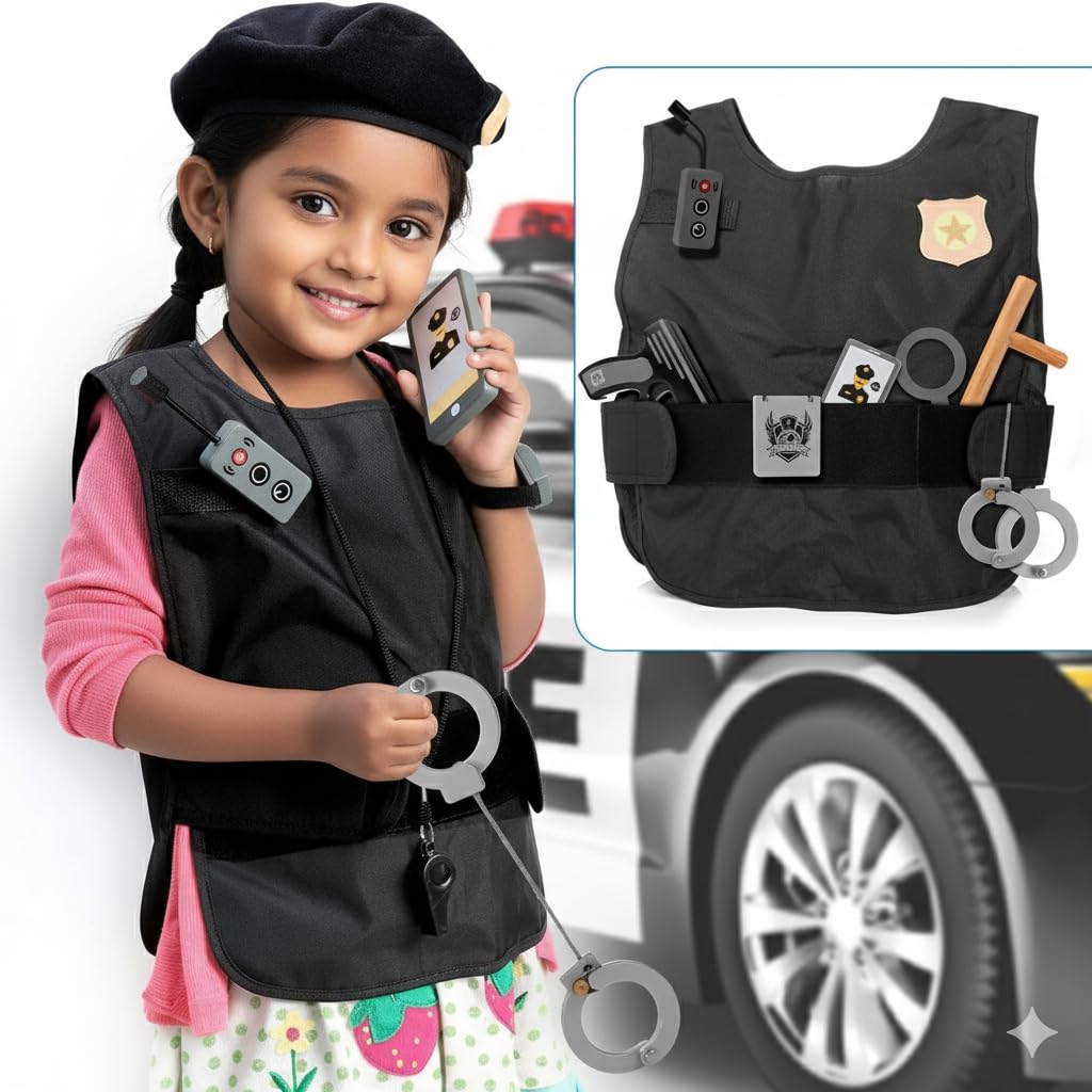 Wudly - Police Play Set