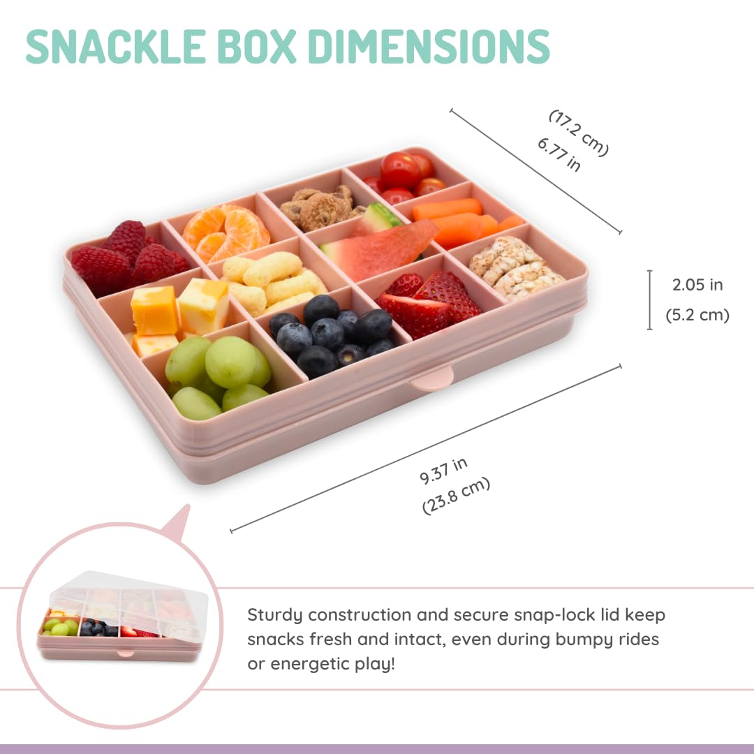 Melii Snackle Box- Pink