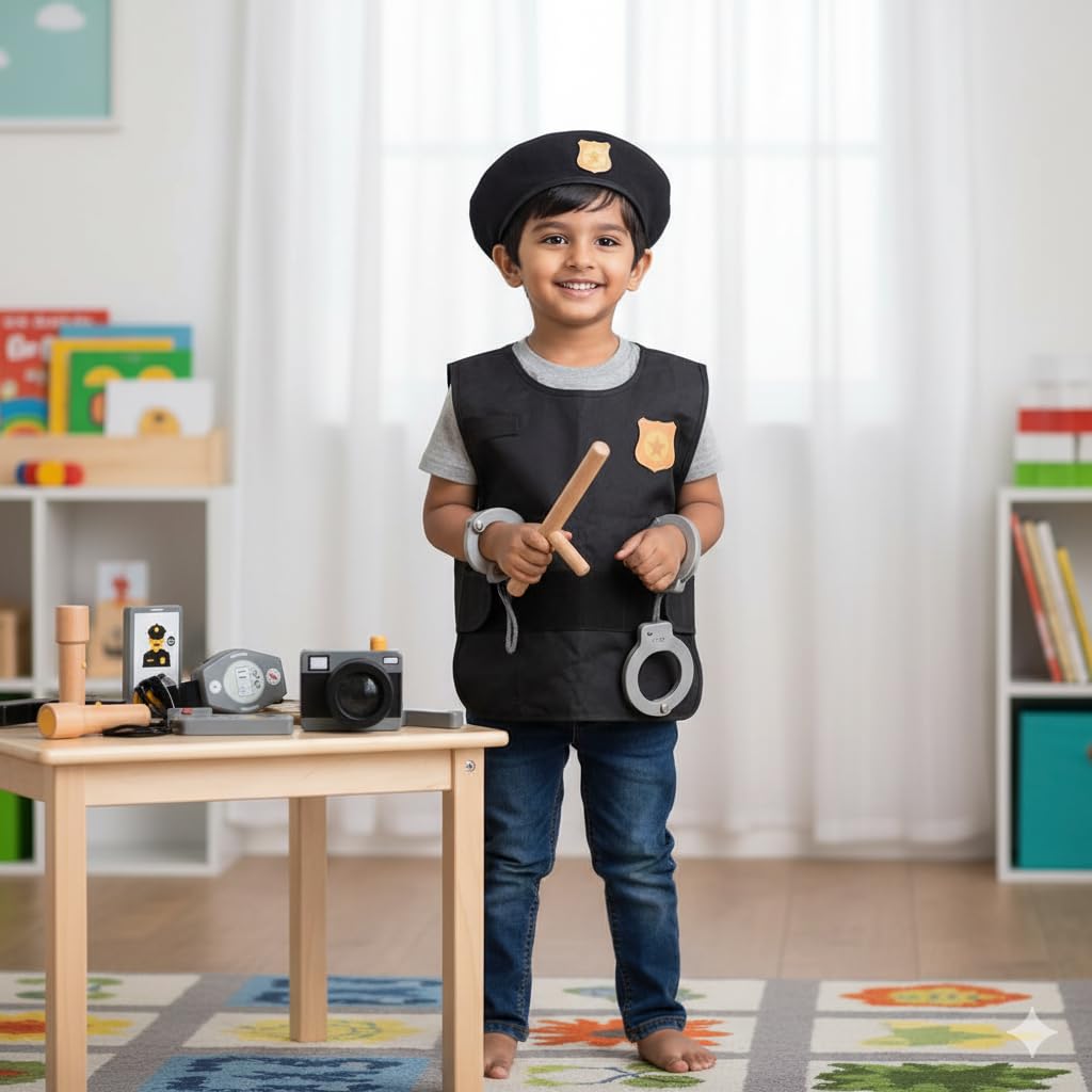 Wudly - Police Play Set