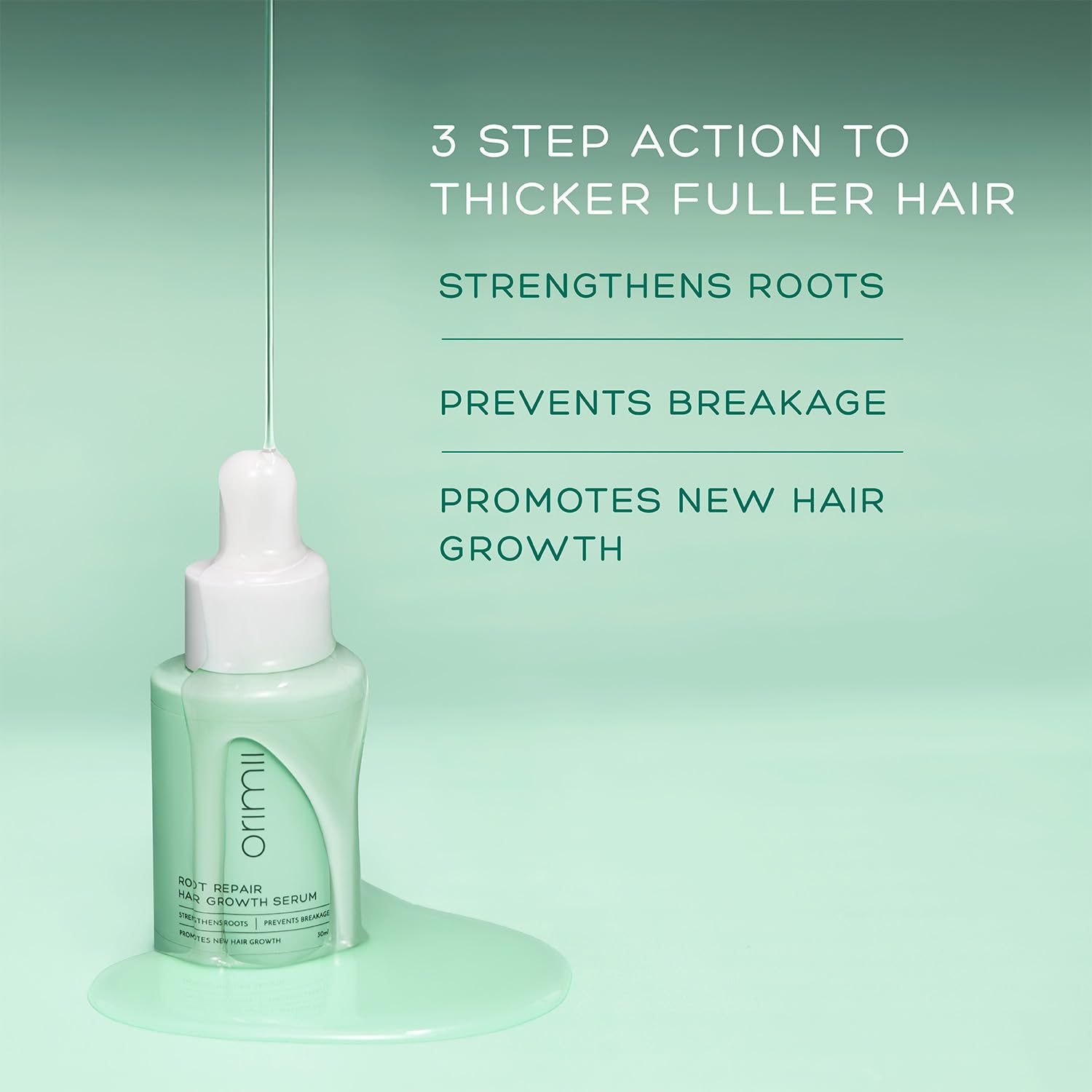 Orimii Hair Serum: Redensyl for Growth, Non-Sticky, Pregnancy Safe & Mom Approved