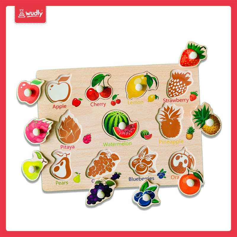 Wudly - Fruit Knob Puzzle