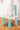 OPlus Learning Chair for Kids - Pastel Blue and white