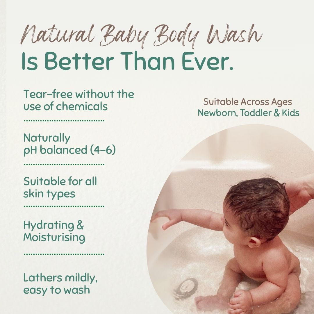 Indimums Reetha, Neem & Coconut Oil Best Newborn Wash 200 ML