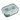 CuddleNest | On the Go with Our 3-Compartment Bento Lunch Box with Breathable Button Design | Green