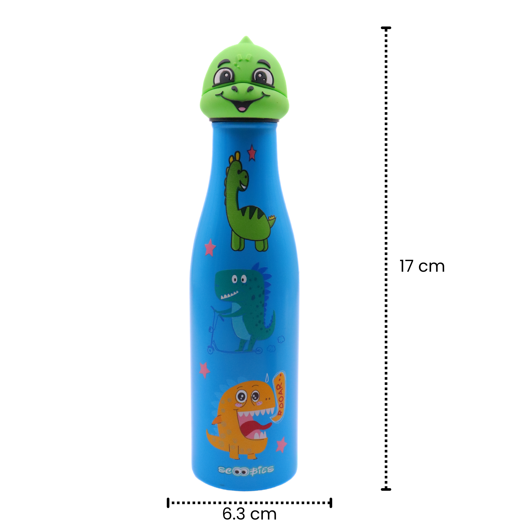 Scoobies Dino Head Stainless Steel Bottle