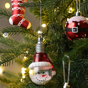 70 pcs Red & White Santa Claus themed Christmas Balls tree hanging, Xmas Decoration set. - Christmas