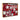 70 pcs Red & White Santa Claus themed Christmas Balls tree hanging, Xmas Decoration set. - Christmas