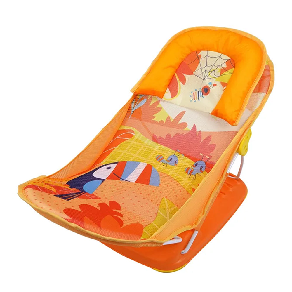 Mastela Bather Deluxe Baby Bather Orange Birth+ to 6M