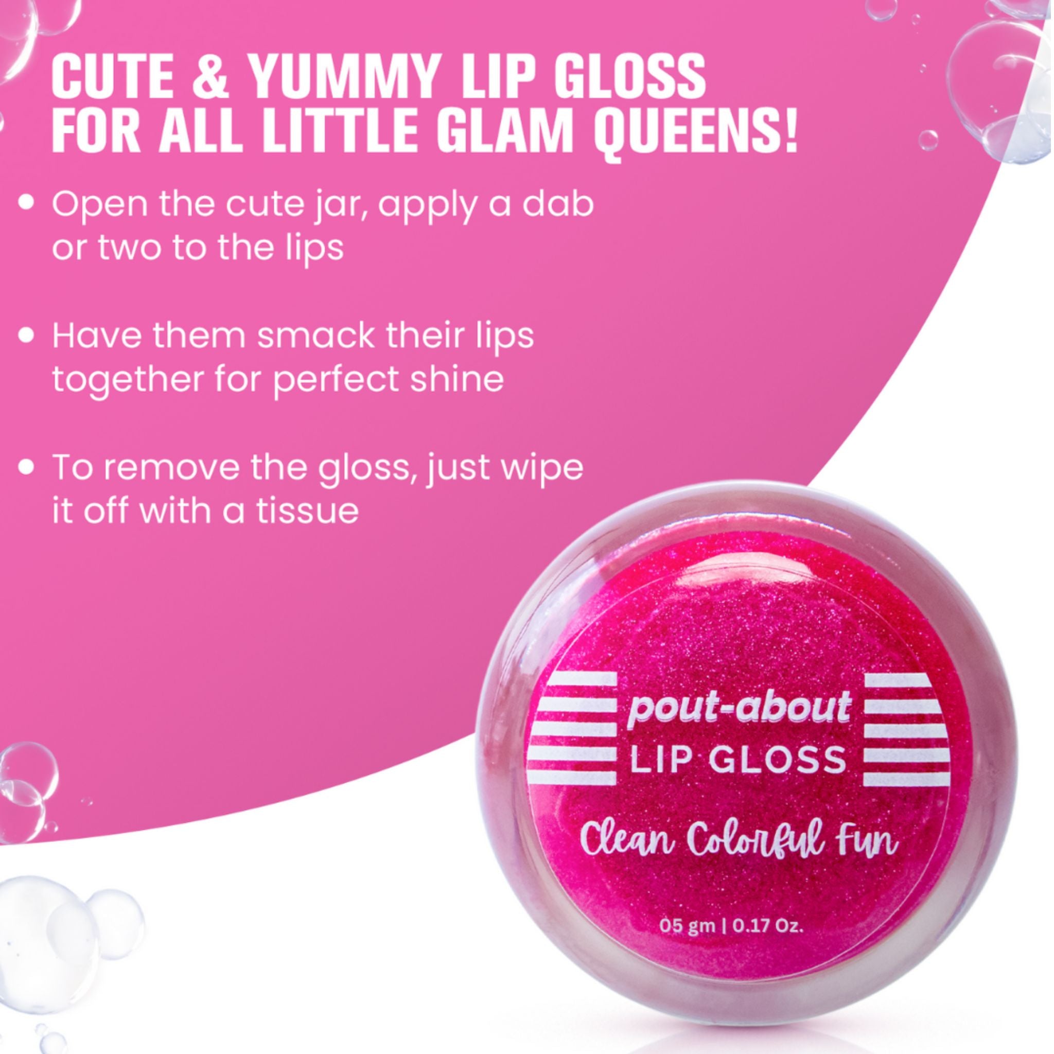 TWOO Pout-about Lip Gloss- Blushing Bubbles