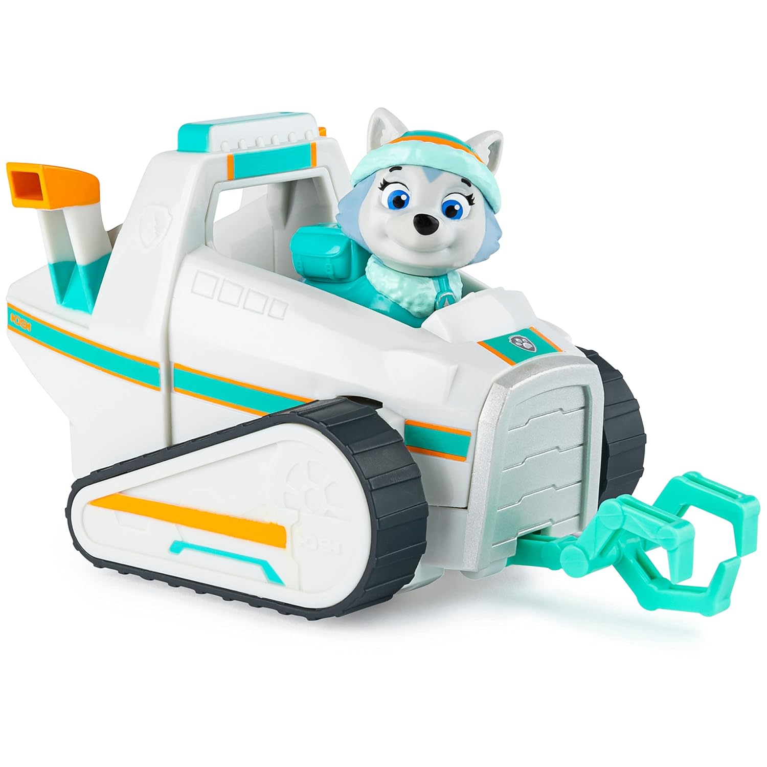 PAW Patrol Everest’s Snow Plow Vehicle with Figure, for Age 3 and Up