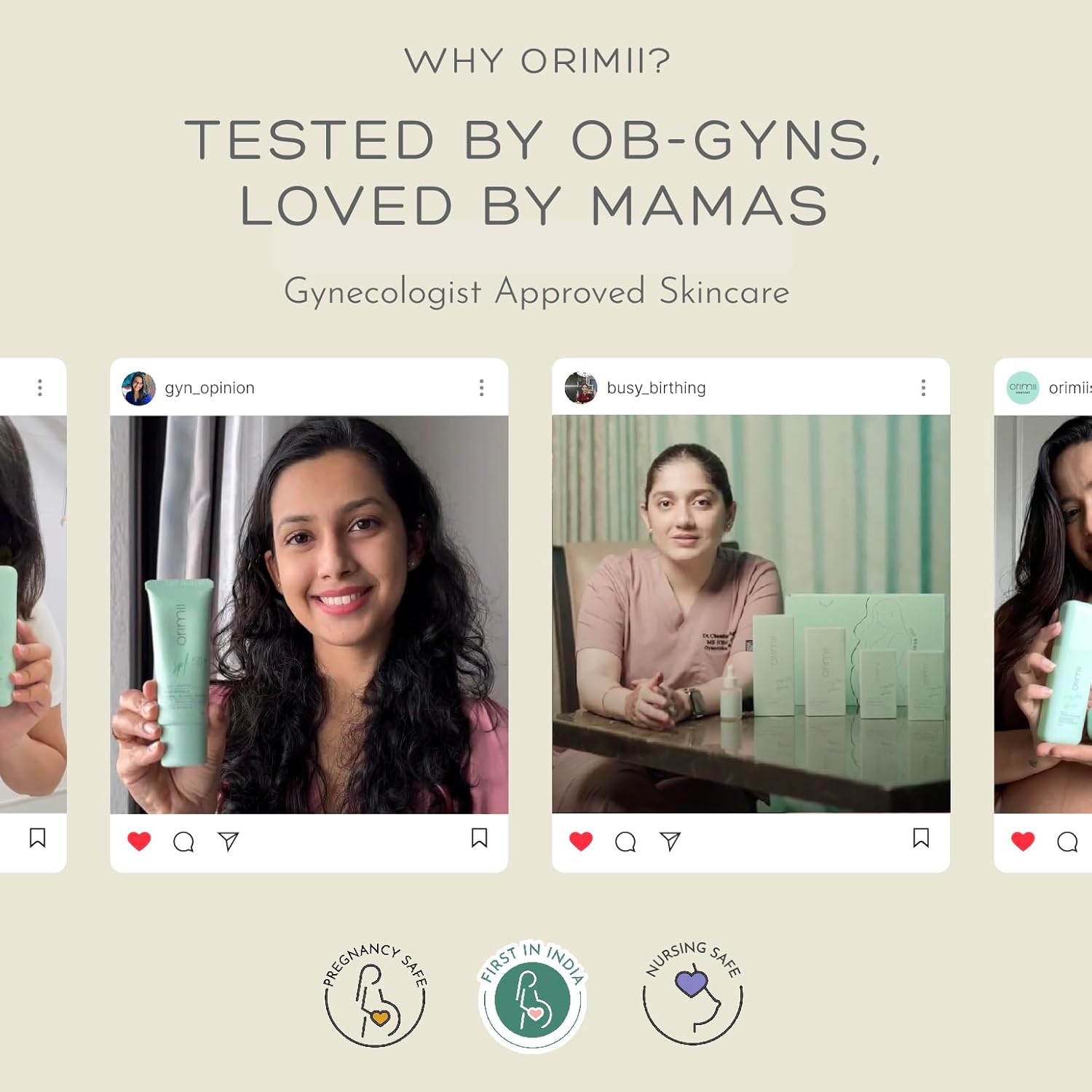 Orimii Body Lotion: Moisturizes Dry Skin, Reduces Irritation, Pregnancy & Breastfeeding Safe