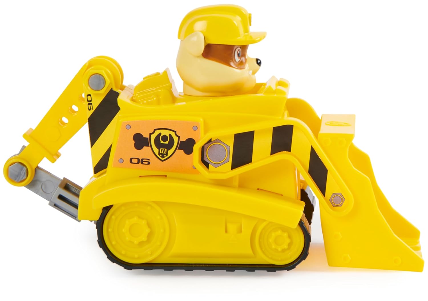 PAW Patrol Rubble's Diggin' Bulldozer with Action Figure, for Age 3 and Up