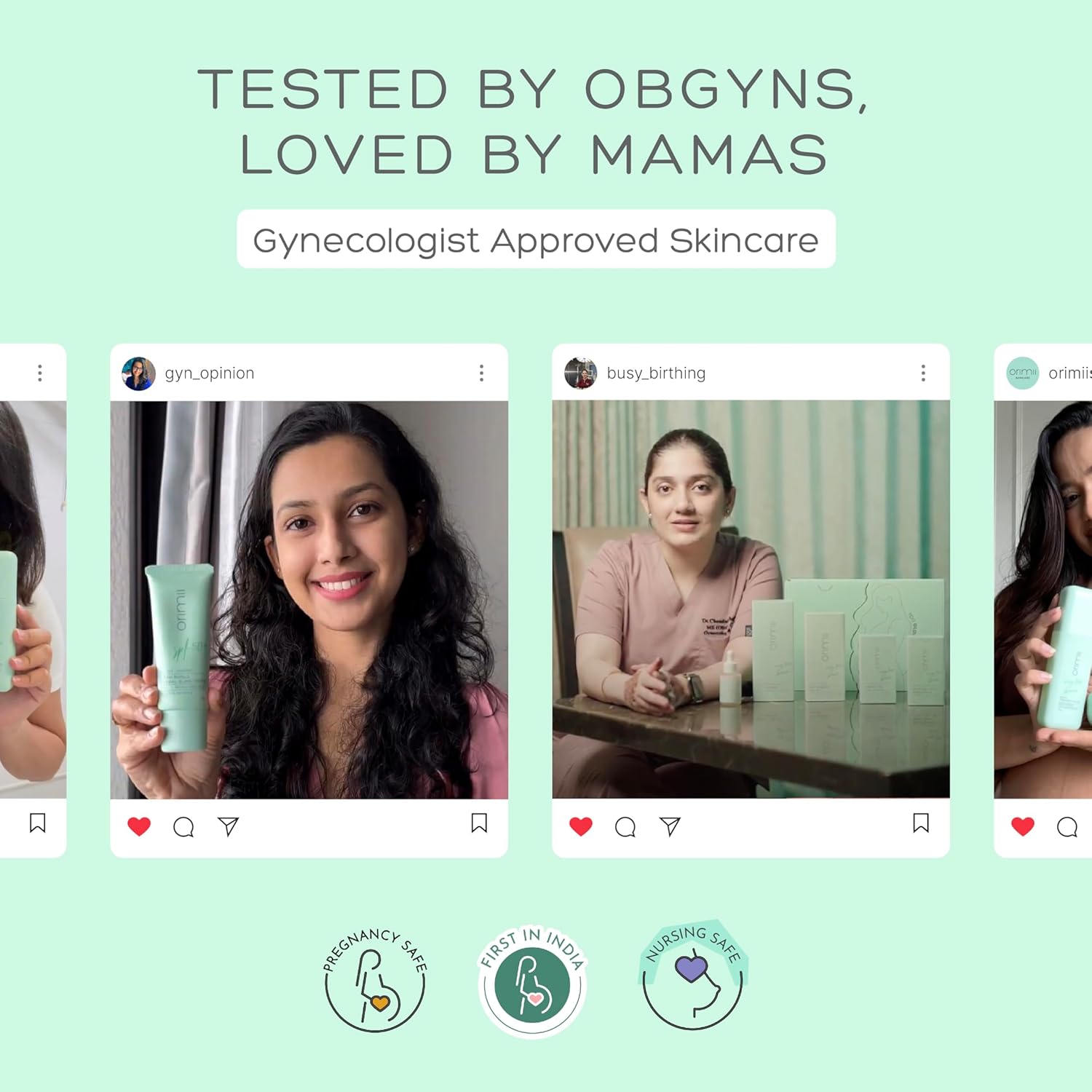 Orimii Face Wash: Hydrating & Gentle with Ceramides, Pregnancy Safe & pH Balanced