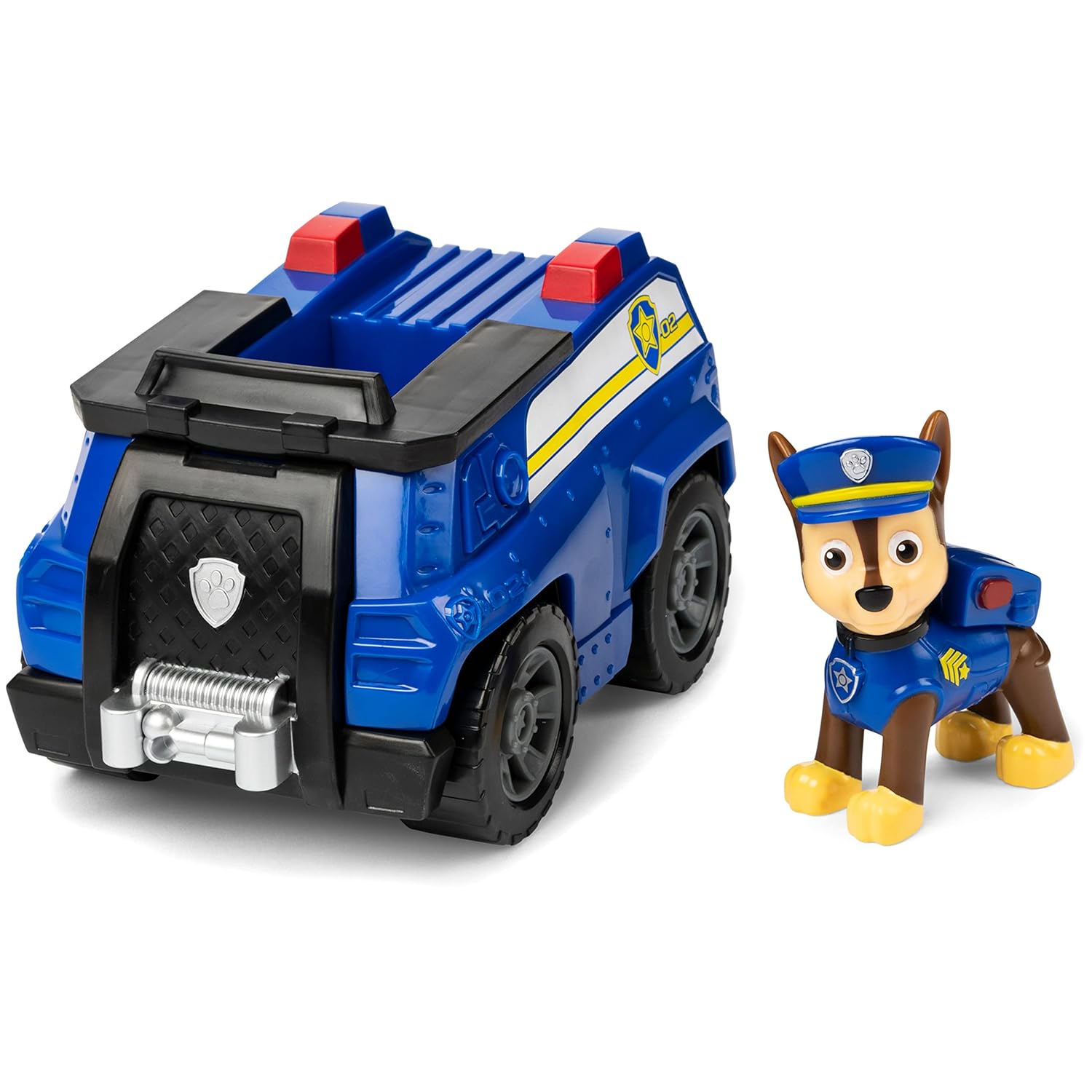 PAW Patrol Chase Patrol Cruiser Vehicle with Figure, for Age 3 and Up