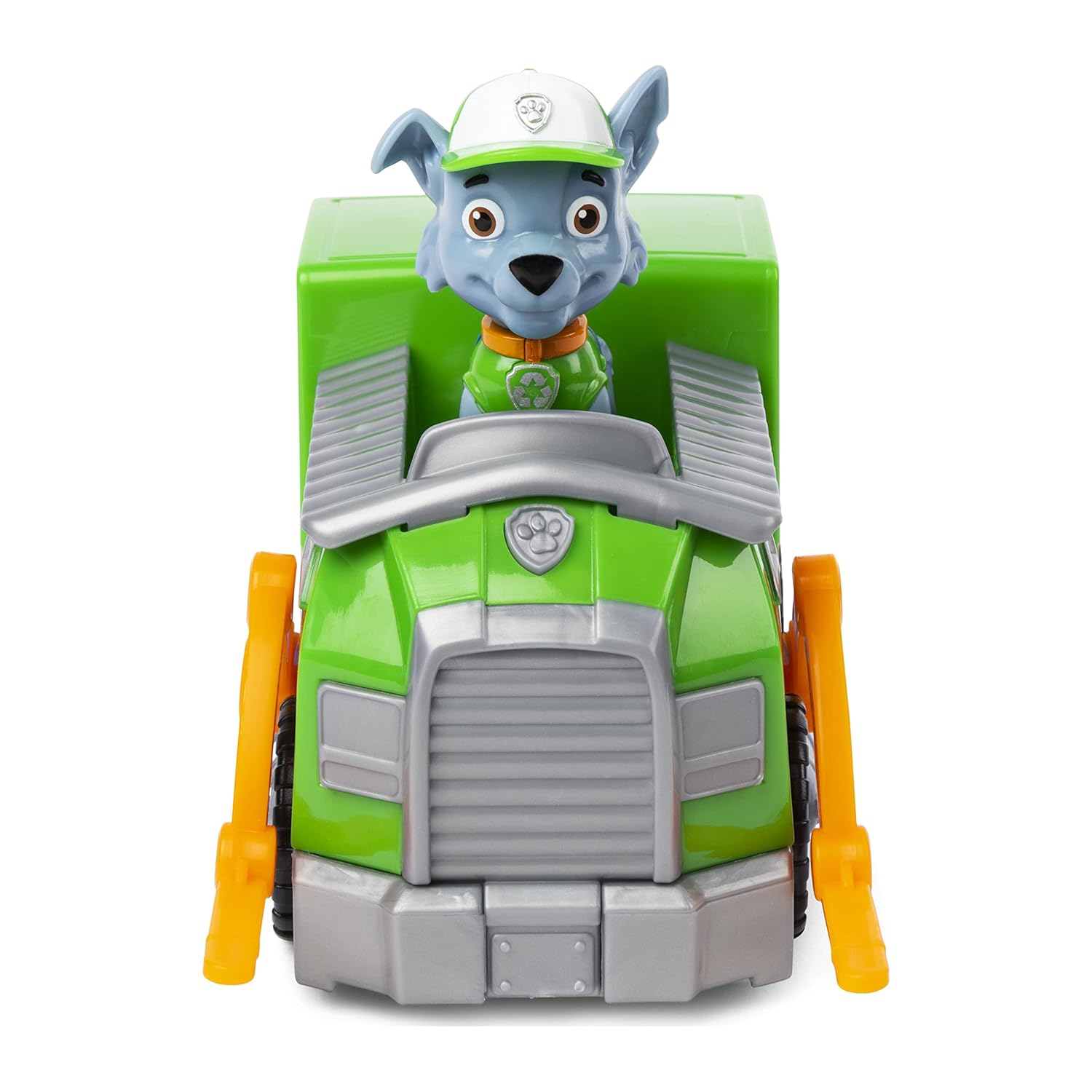 PAW Patrol Rocky's Recycle Truck with Figure, for Age 3 and Up