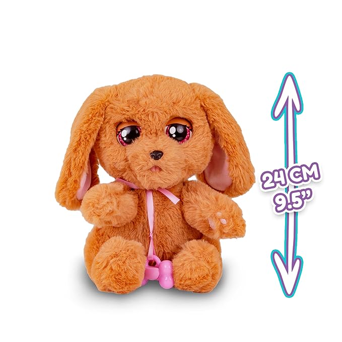 BABY PAWS Cocker Spaniel Puppy Toy with Swaddle Bag | Musical & Electronic Pet for Girls