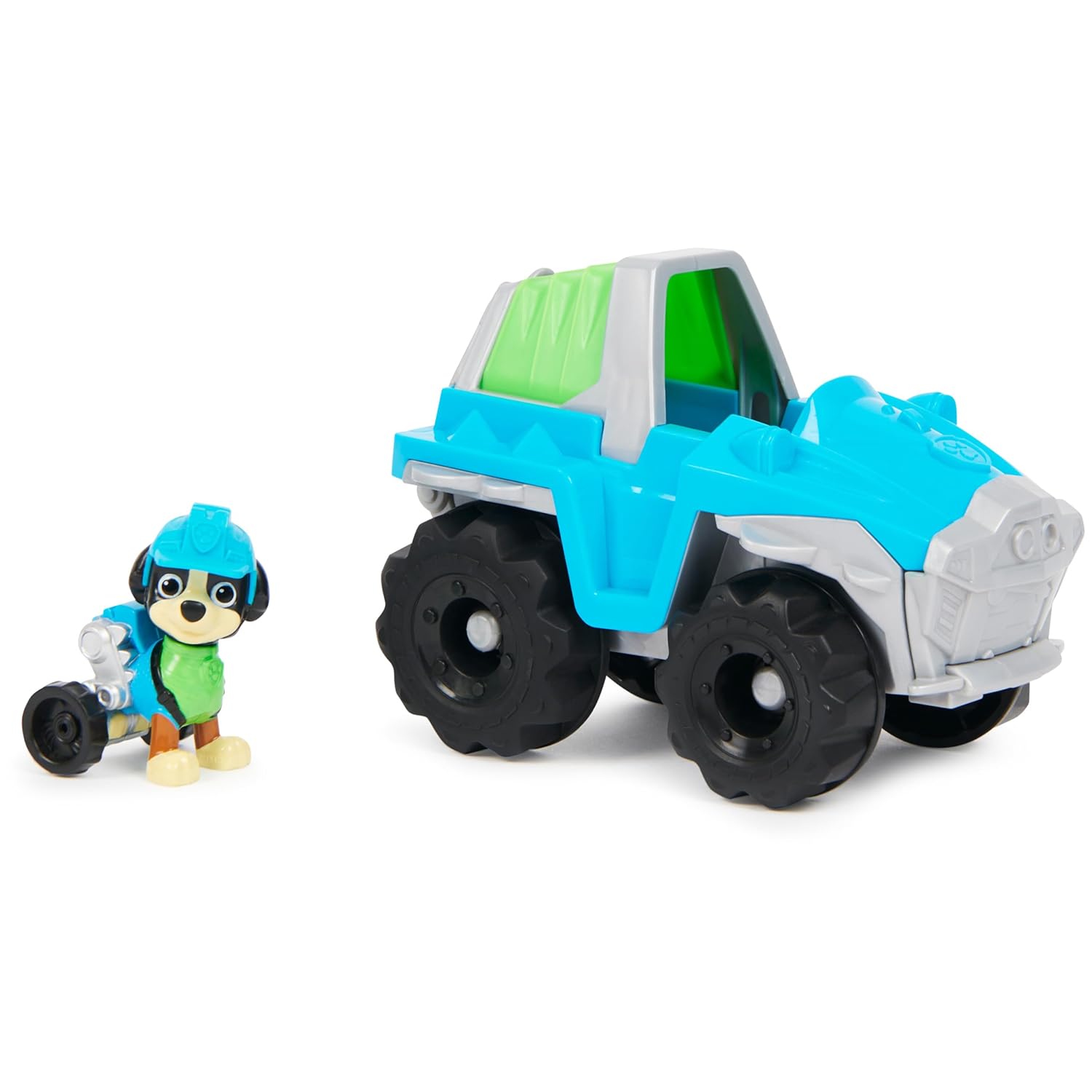 PAW Patrol Rex Rescue Vehicle with Figure, for Age 3 and Up