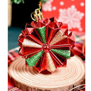 78pcs Green & Red Big size Mittens themed assorted Christmas Ball & xmas decoration set - Christmas