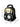 Mulberro Kids LED Bear School Backpack – Black & Beige Cupcake Patch