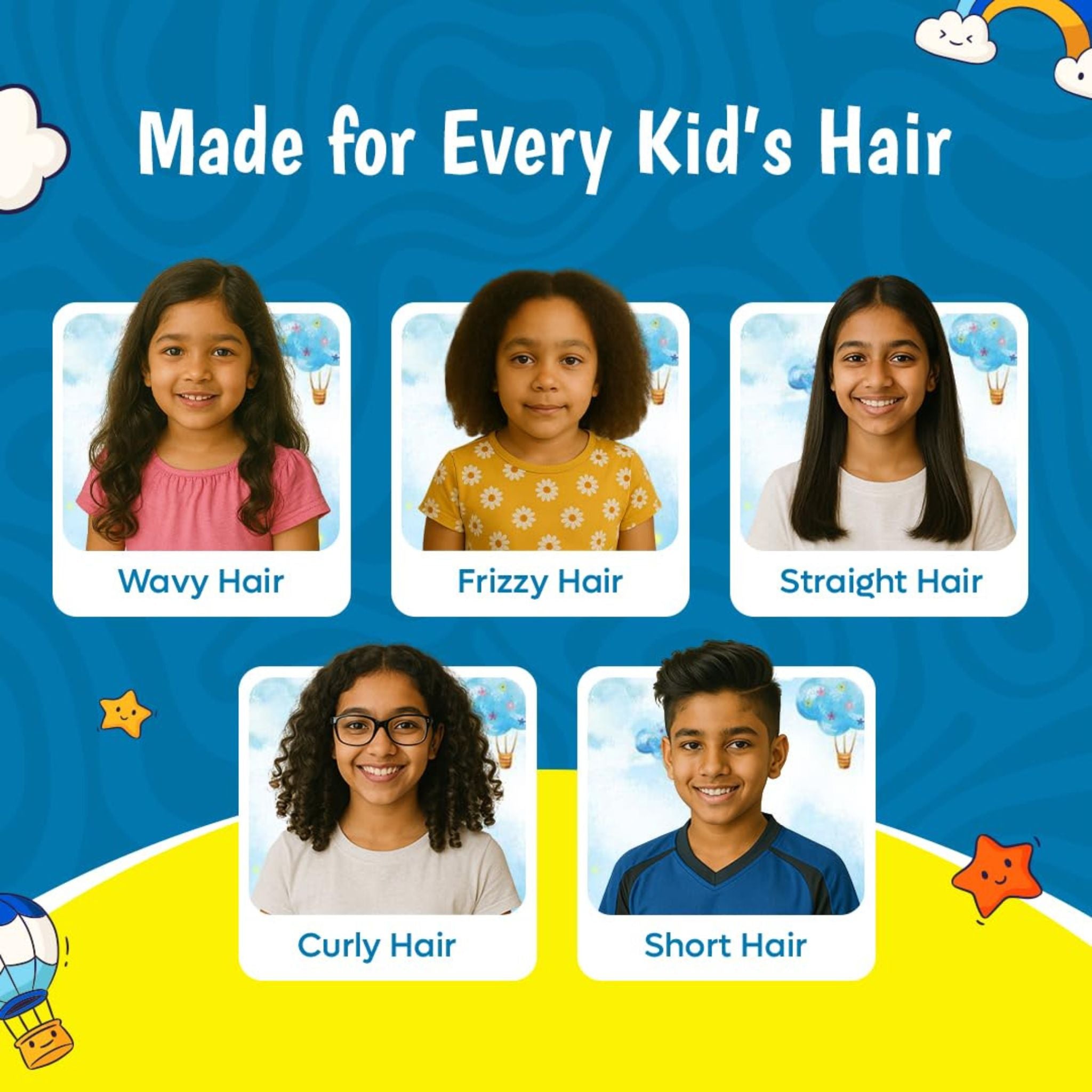 3-Step Hair Care Combo (De-Knotty Shampoo, De-Knotty Conditioner & Hair Serum)