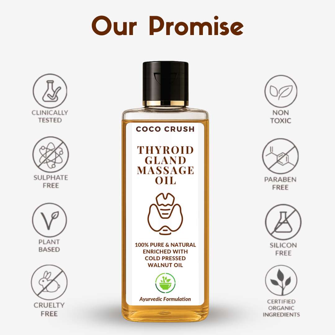Coco Crush Body Thyroid Massage Oil