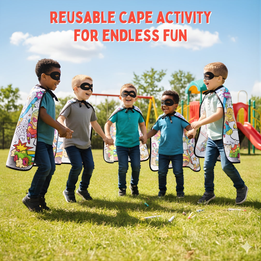 PepPlay My Superhero Cape (An Imaginative Play Kit)