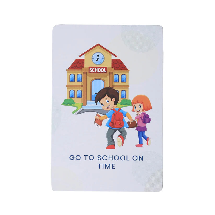 PiK A BOO Good Habits Flash Cards | Early Learning for Toddlers & Kids