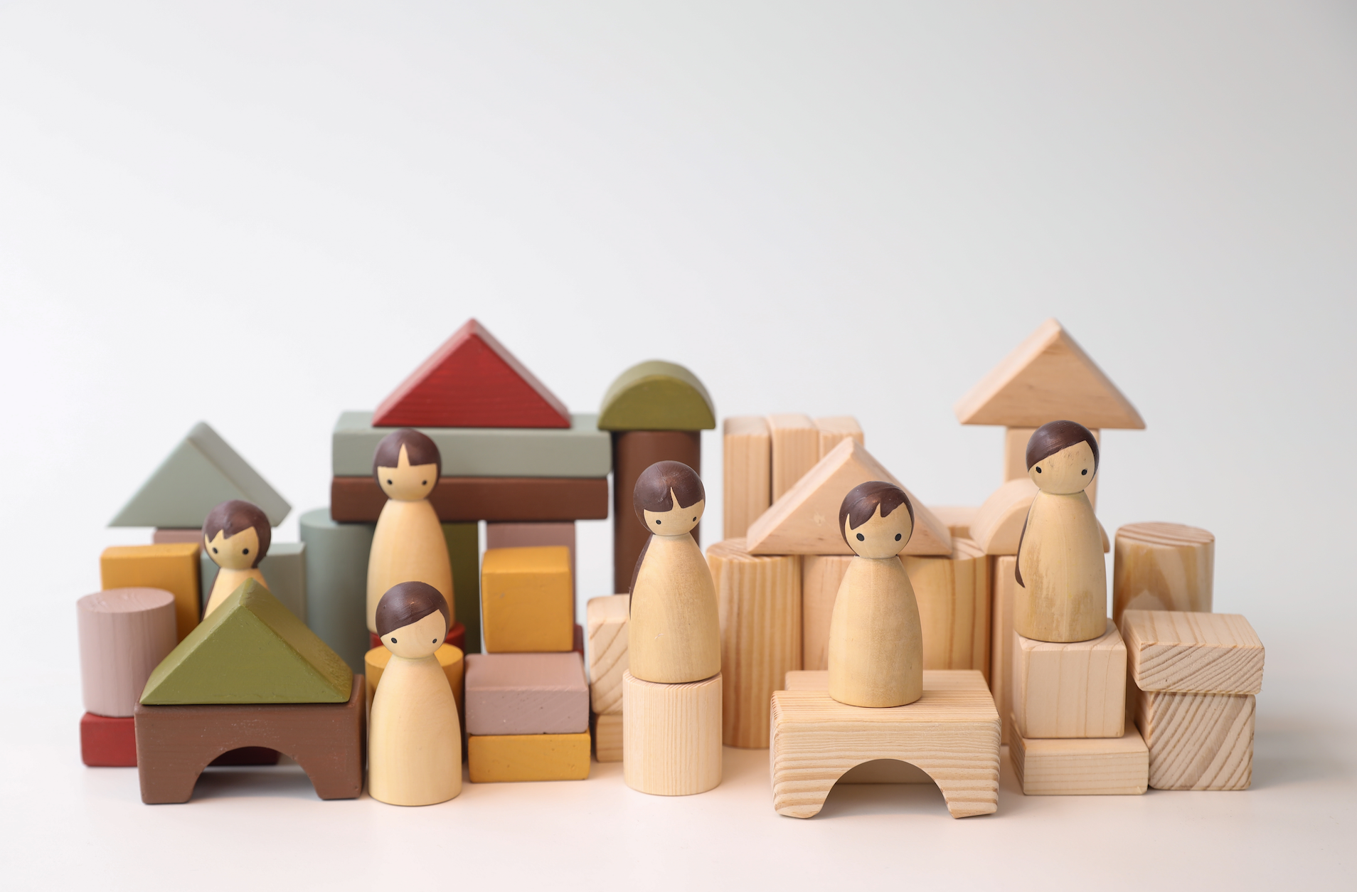 Birch Loose Blocks - Set of 50 pieces
