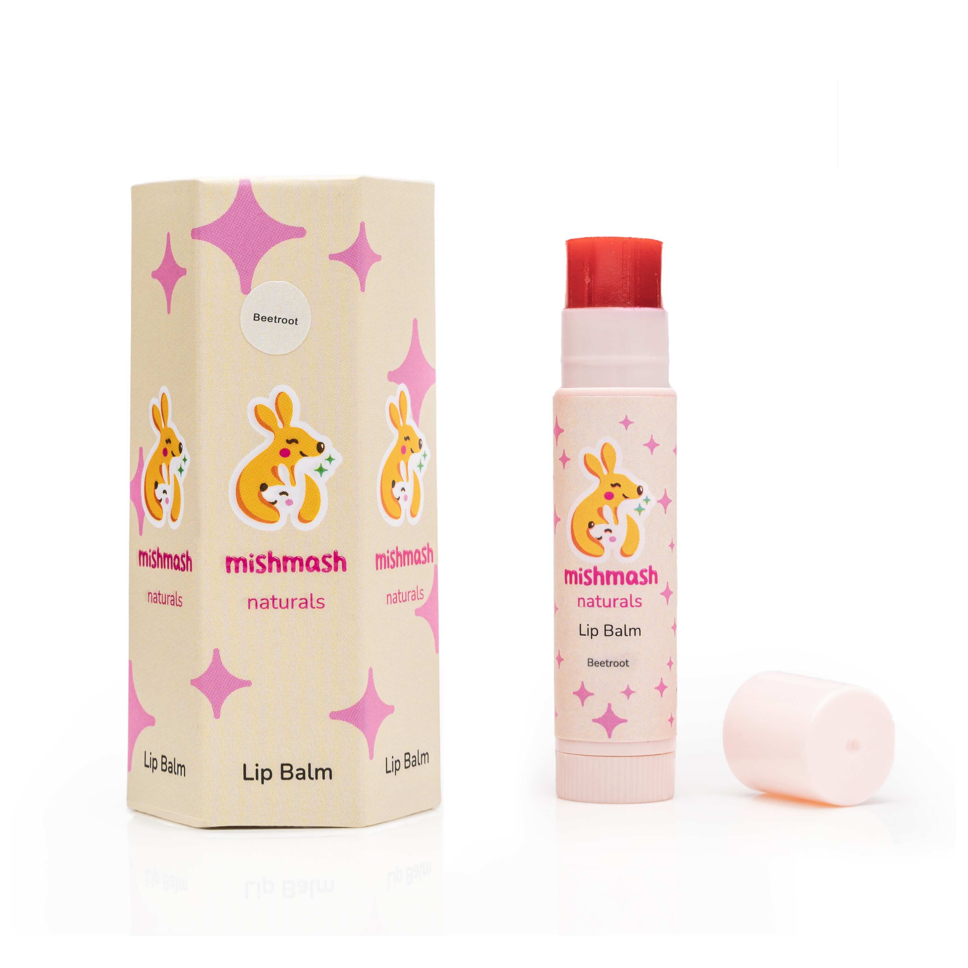 Mishmash Naturals Cute Lips Beetroot Lipbalm