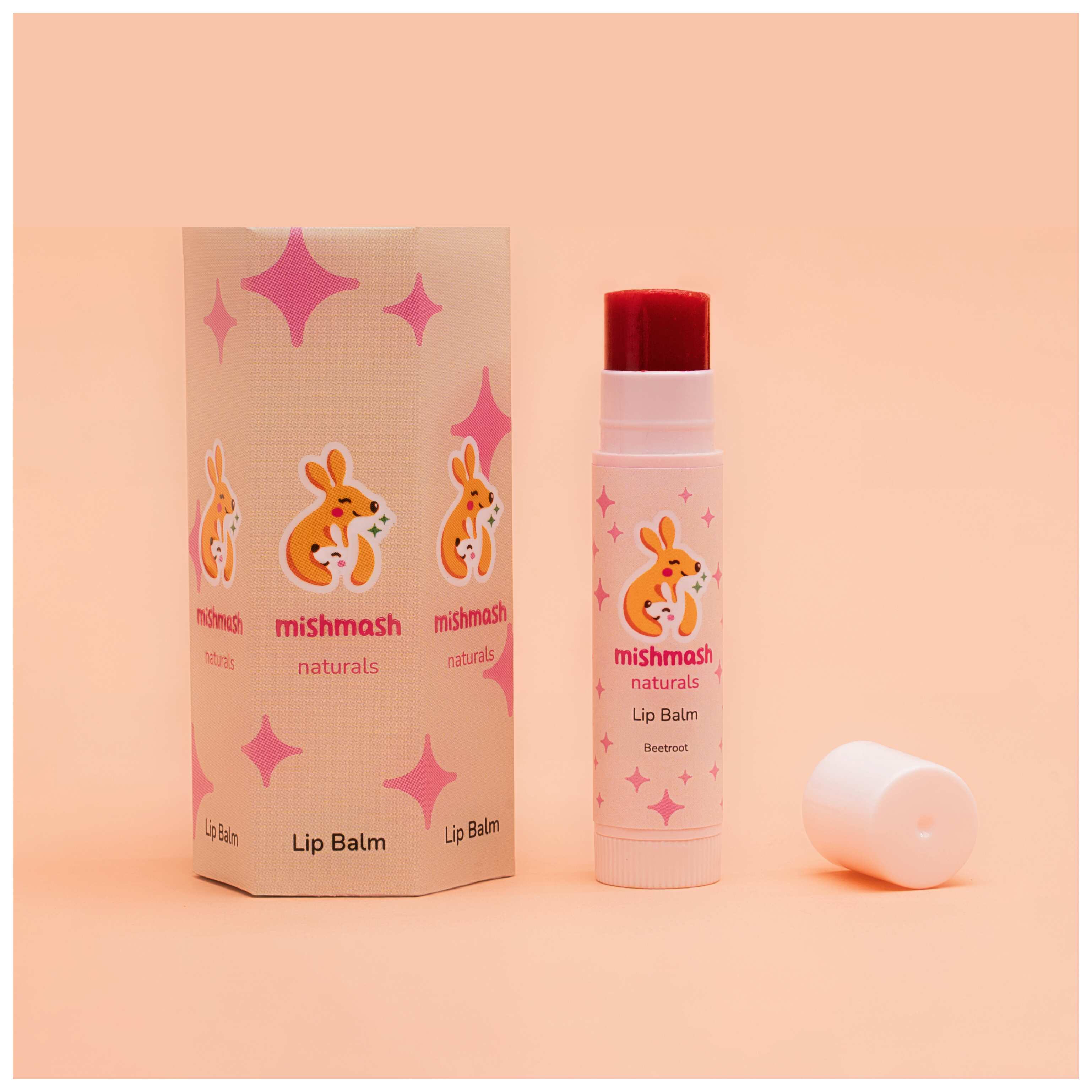 Mishmash Naturals Cute Lips Beetroot Lipbalm