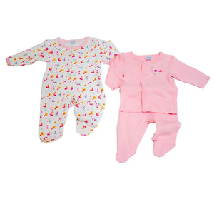 8 piece Cute Tweety 100 % cotton Infant Baby Girl Clothes Set - Little Surprise Box8 piece Cute Tweety 100 % cotton Infant Baby Girl Clothes Set