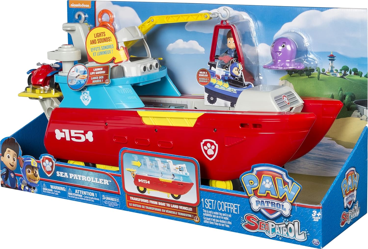 Paw Patrol Nickelodeon Sea Patroller