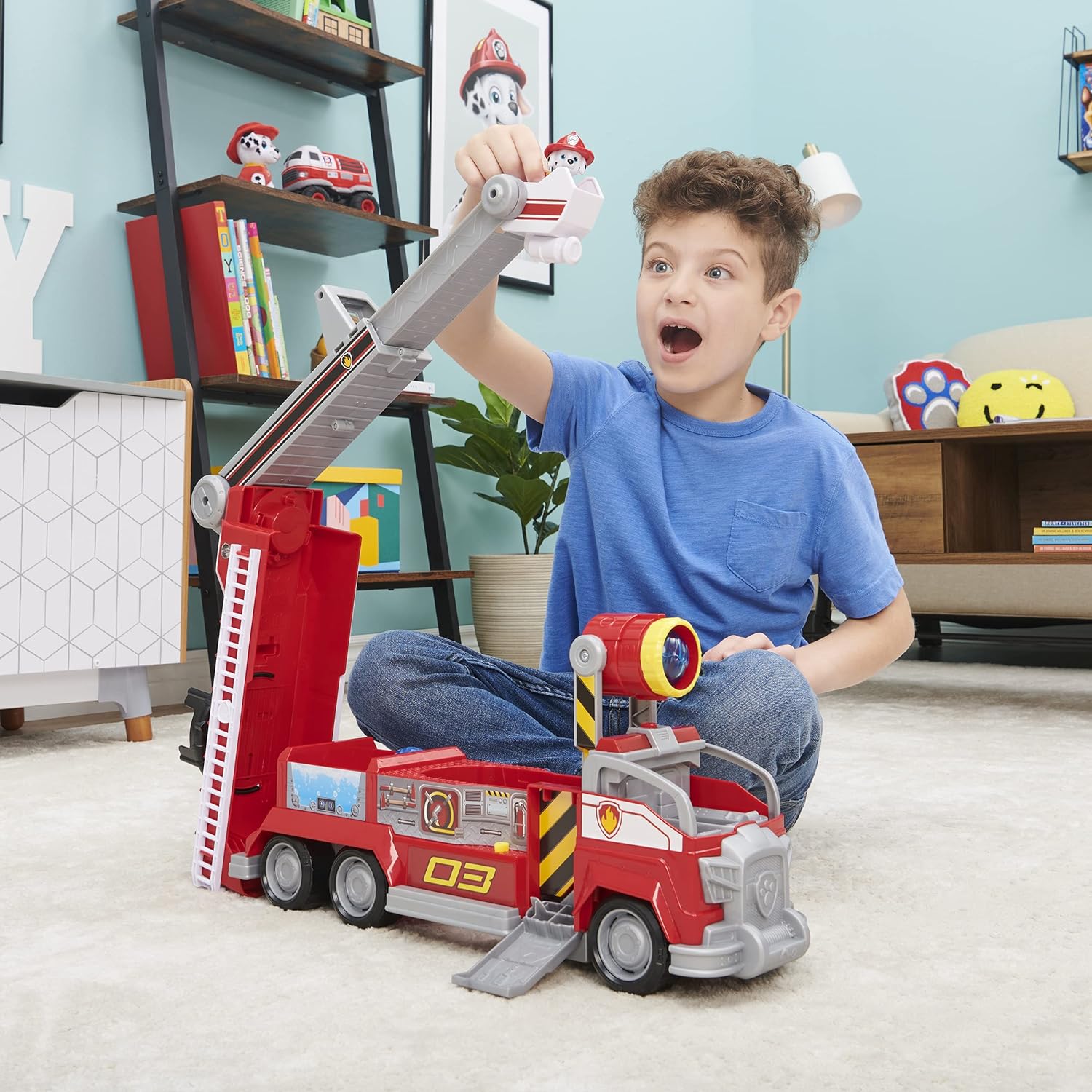 Paw Patrol Marshalls Transforming Movie City Fire Truck