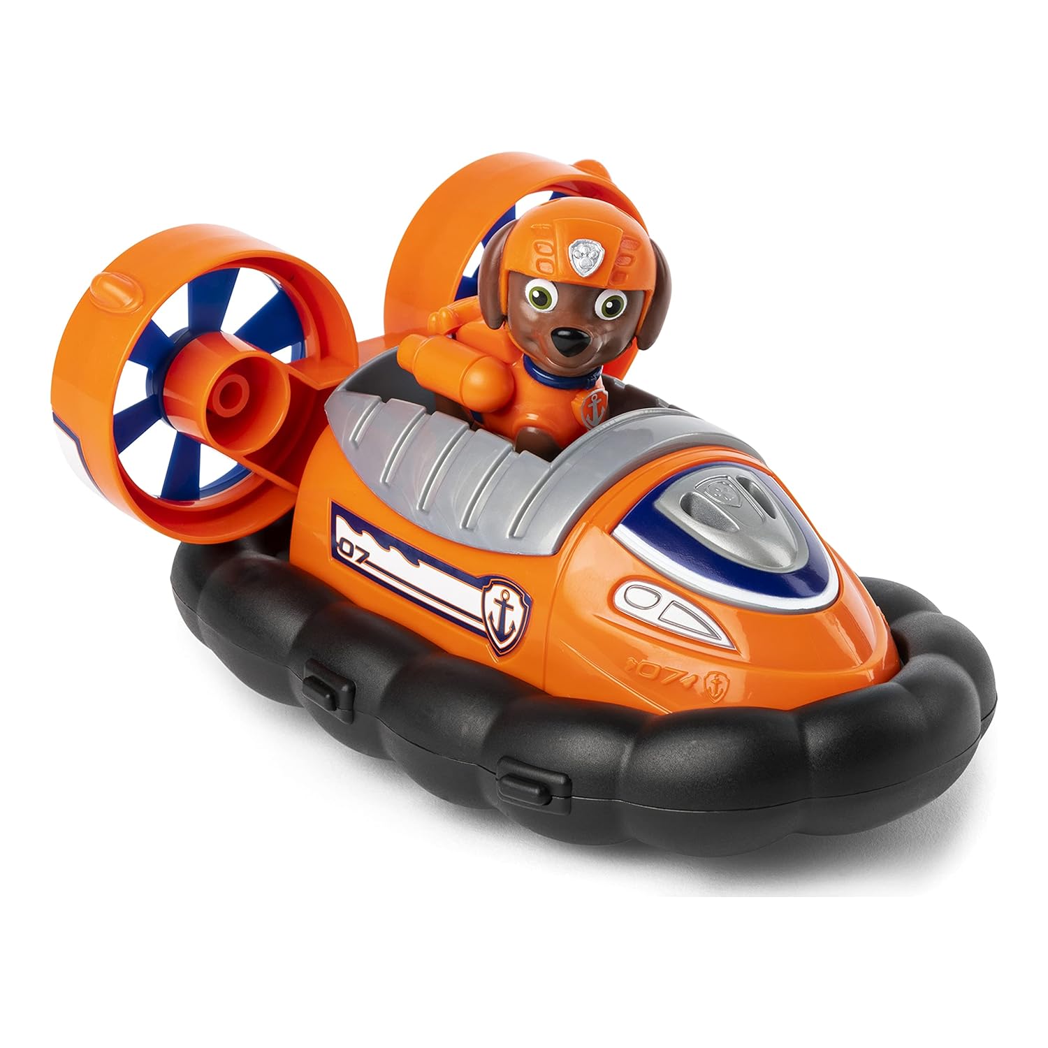 PAW Patrol Zuma’s Hovercraft Vehicle with Figure, for Age 3 and Up