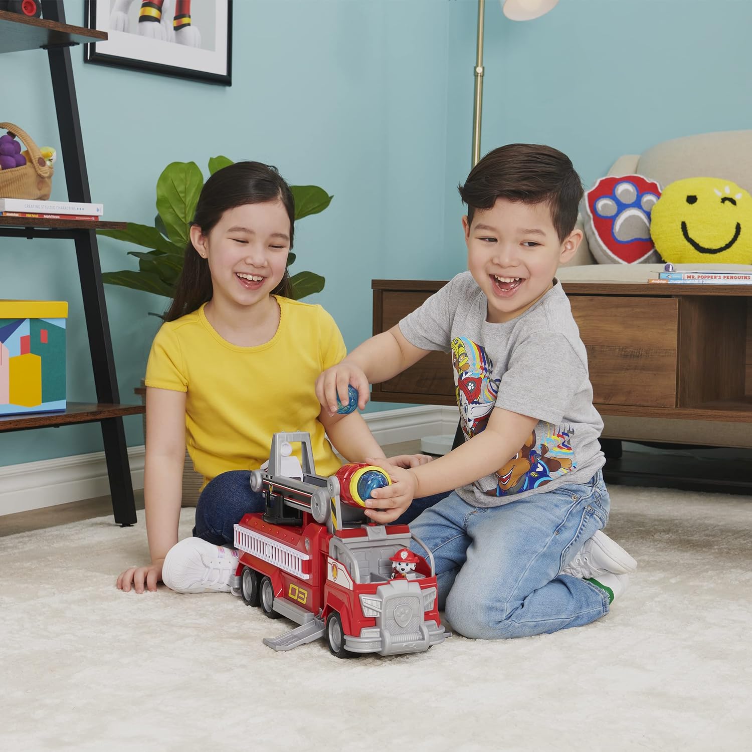 Paw Patrol Marshalls Transforming Movie City Fire Truck