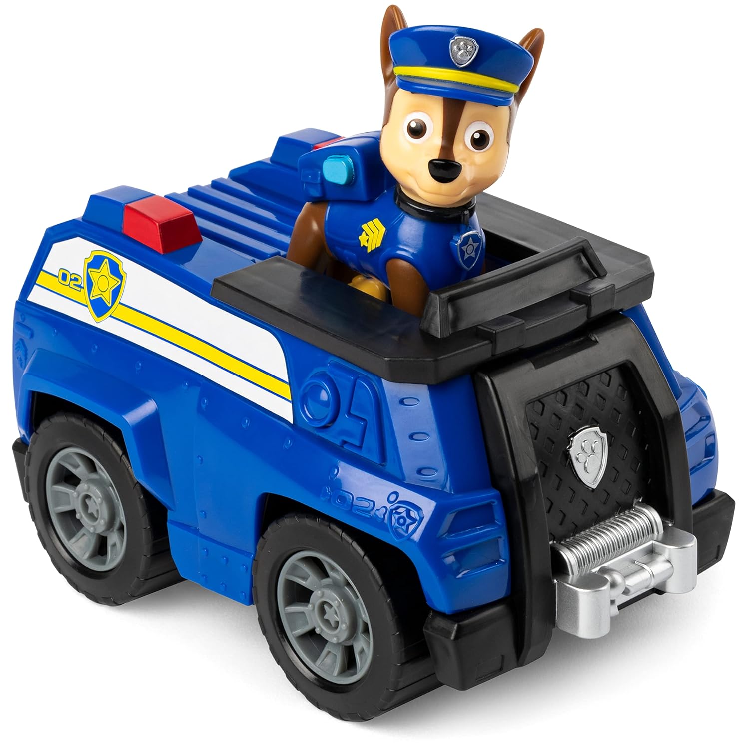 PAW Patrol Chase Patrol Cruiser Vehicle with Figure, for Age 3 and Up