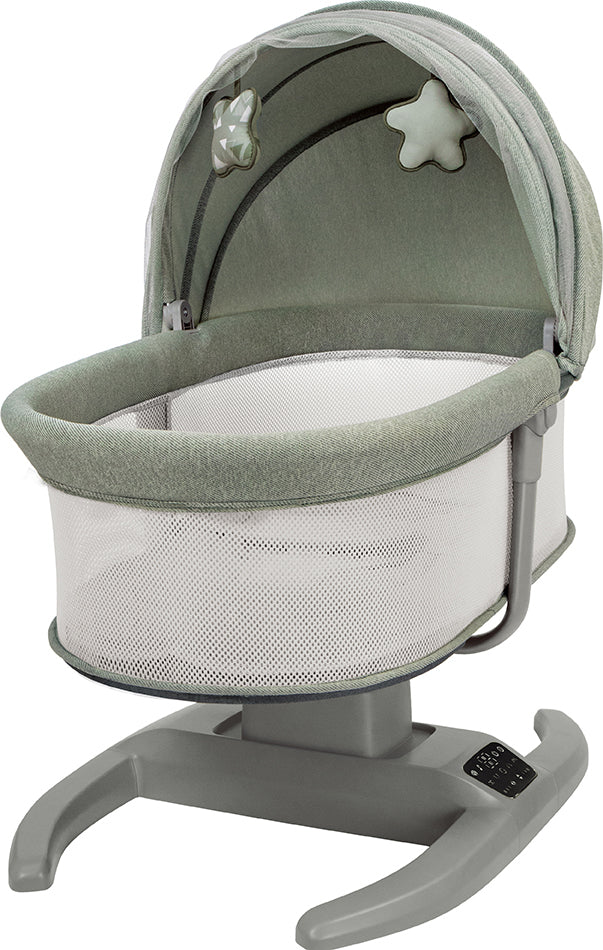 Mastela Swing H multi-motion baby cradle Green Birth to 36M