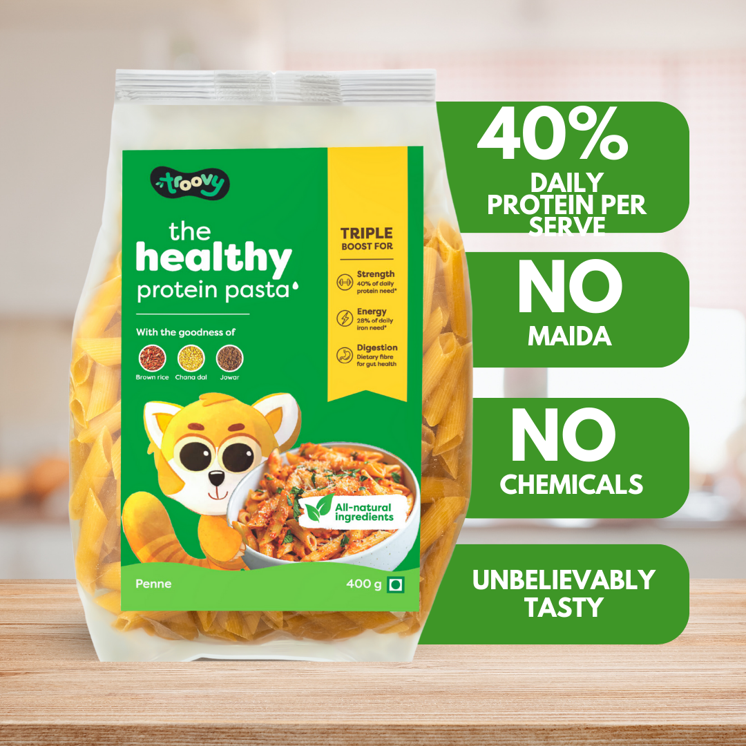 Troovy The Healthy Protein Penne Pasta (Pack of 2)