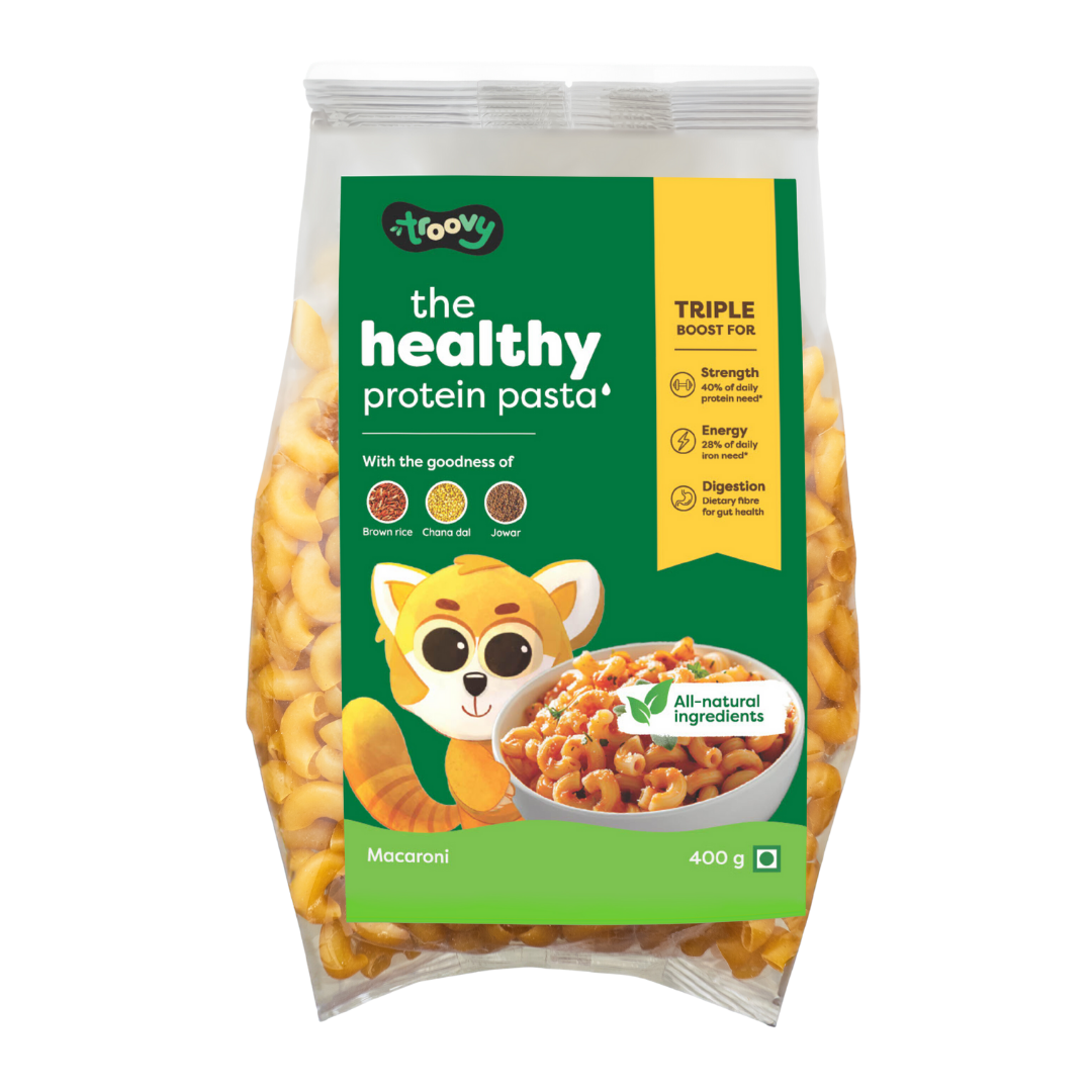 Troovy The Healthy Protein Macaroni Pasta (Pack of 2)