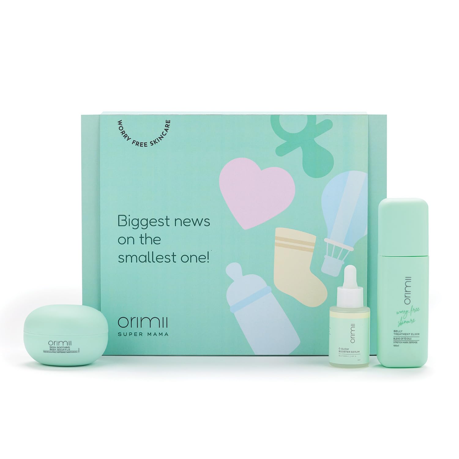 Orimii Biggest News On The Smallest One Gift Box - Ideal for Baby Shower Gifting Pregnancy Safe